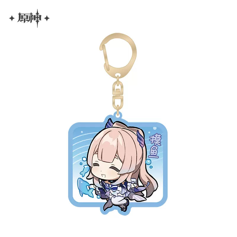 Chibi Acrylic Accessory - Inazuma