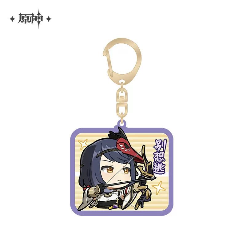 Chibi Acrylic Accessory - Inazuma