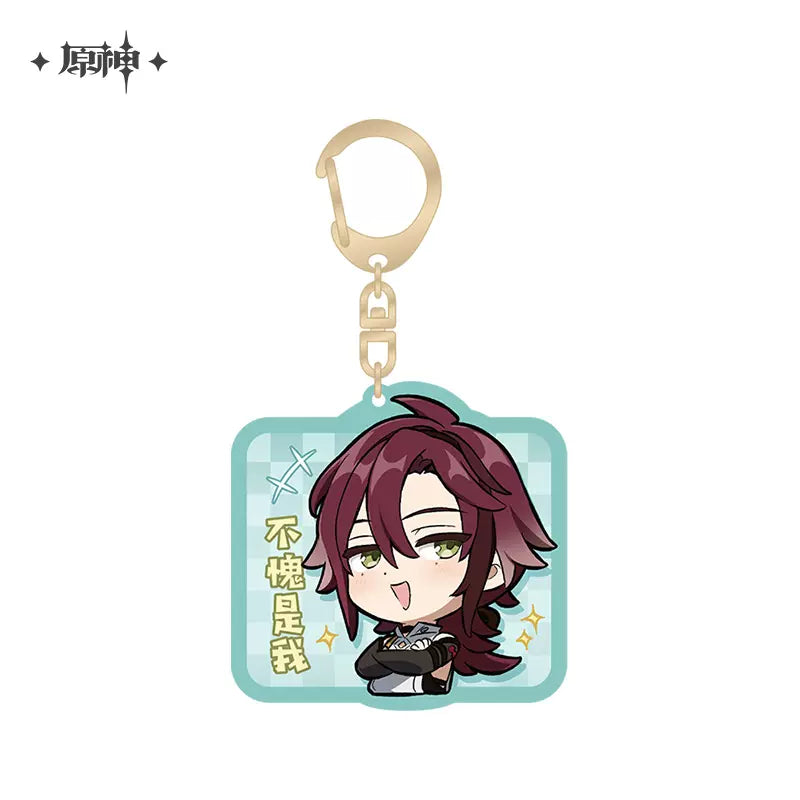 Chibi Acrylic Accessory - Inazuma