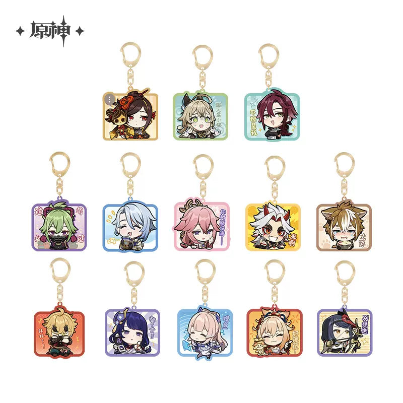 Chibi Acrylic Accessory - Inazuma