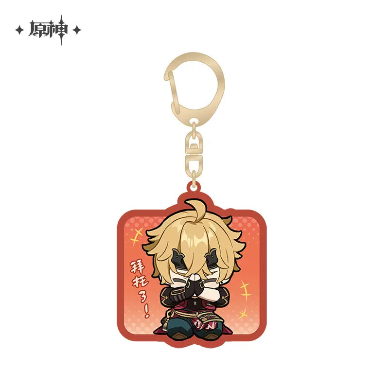 Chibi Acrylic Accessory - Inazuma