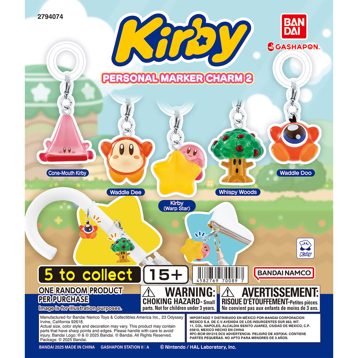 Kirby's Stars: Marker Accessories Vol. 2 - Gashapon Capsule Toy [Limited]